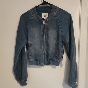 Denim NYC Women's Classic Blue Jean Jacket
